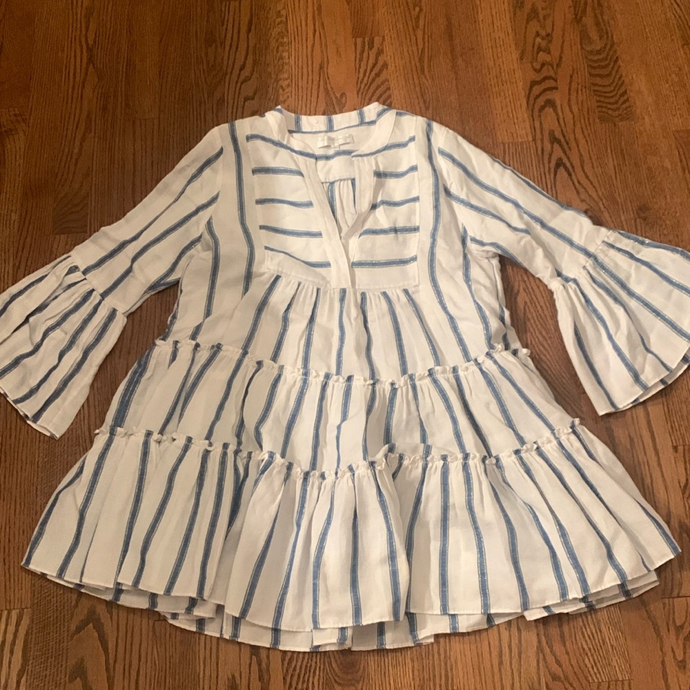 Caroline Constas cotton linen dress